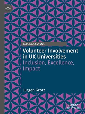 cover image of Volunteer Involvement in UK Universities